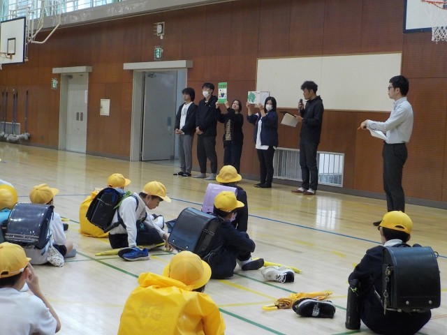 「こども110番の家」への訪問