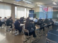 3年生 実力テストの様子